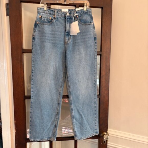 Unpublished Rae High-Rise Cropped Straight Leg, Size 30. - Picture 1 of 7